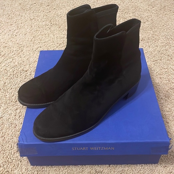 Stuart Weitzman Suede EasyOn Reserve Size 9 - Picture 3 of 9